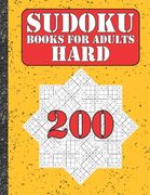 Sudoku books for adults hard: 200 Sudokus from hard with solutions for adults Gifts 4th of July Patriotic day (en Inglés)