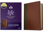 Nkjv Life Application Study Bible, Third Edition, Large Print (Red Letter, Leatherlike, Brown 