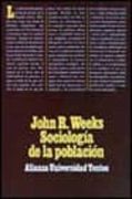 Sociología de la Población: Introducción a los Conceptos y Cuestiones Básicas (Alianza Universidad Textos (Aut))
