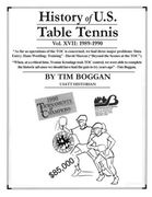 History of U.S. Table Tennis Volume 17 (en Inglés)