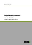 borderline personality disorder (en Inglés)