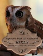 Signature Wall Art Collection: Birds (en Inglés)