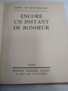 Encore un instant de bonheur.