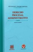 DERECHO PROCESAL ADMINISTRATIVO 2DA. ED