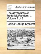 the adventures of roderick random. ... volume 1 of 2 (en Inglés)