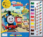 Mattel Thomas all Engines Deluxe Poster Paint & Color