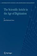 the scientific article in the age of digitization