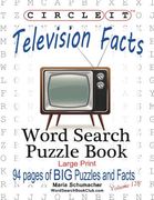 Circle It, Television Facts, Word Search, Puzzle Book (en Inglés)