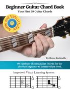 Guitar Chord Book for Beginners: Your First 99+ Guitar Chords (en Inglés)