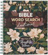 100 Days of Strength for Women: Bible Word Search Devotional (en Inglés)