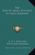 the fate of small business in nazi germany (en Inglés)