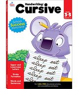 Handwriting: Cursive Workbook (en Inglés)