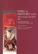 Dyes in History and Archaeology (en Inglés)