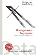 homogeneous polynomial (en Inglés)