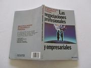 Negociaciones Profesionales y Empresariales, las