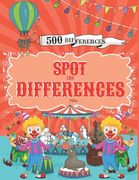 Spot the Differences: Search and Find 500 Differences with Answers, Activity Books for Kids Ages 4-8. (en Inglés)