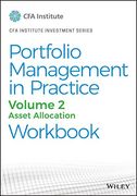 Portfolio Management in Practice, Volume 2: Asset Allocation Workbook (Cfa Institute Investment Series) (en Inglés)