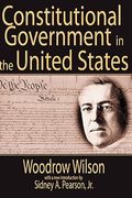 constitutional government in the united states (en Inglés)