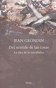 Del Sentido de las Cosas