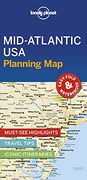 Lonely Planet Mid-Atlantic usa Planning map 1 (Planning Maps)
