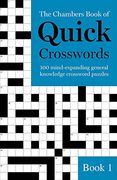The Chambers Book of Quick Crosswords, Book 1 (en Inglés)
