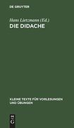 Die Didache (en Alemán)
