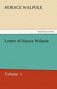 letters of horace walpole