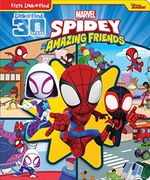 Marvel Spider-Man - Spidey and his Amazing Friends - First Look and Find Activity Book pi Kids (en Inglés)