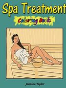 Spa Treatment Coloring Book (en Inglés)