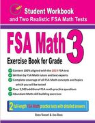 FSA Math Exercise Book for Grade 3: Student Workbook and Two Realistic FSA Math Tests (en Inglés)
