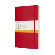 Moleskine Expanded Large Ruled Softcover Notebook: Scarlet Red (en English)