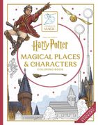 Harry Potter: Magical Places and Characters Coloring Book (en Inglés)