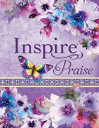 Tyndale nlt Inspire Praise Bible (Leatherlike, Purple Garden): Coloring Bible–Over 500 Illustrations to Color and Creative Journaling Bible Space, Religious Gifts That Inspire Connection With god 