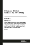 PACE Code A: Police and Criminal Evidence Act 1984 Codes of Practice (en Inglés)