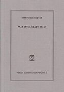 Was Ist Metaphysik? (en Alemán)