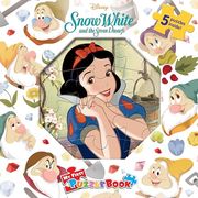 Disney Snow White my First Puzzle Book - Jigsaw Puzzles for Kids, 10-Page Board Book, 5 Puzzles to Enjoy