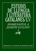 Homenatge a Joseph Gulsoy, 3 (en Catalán)