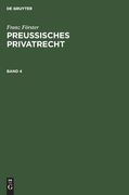 Preuã â Isches Privatrecht (German Edition) [Hardcover ] (in German)