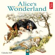 British Library: Alice's Adventures in Wonderland Mini Wall Calendar 2027 (Art Calendar) (en Inglés)