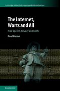 The Internet, Warts and All: Free Speech, Privacy and Truth (Cambridge Intellectual Property and Information Law) (en Inglés)