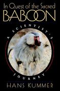 in quest of the sacred baboon: a scientist's journey (en Inglés)
