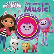 Gabby’S Dollhouse - A-Meow-Zing Music! Squishy Button Sound Book - Satisfying Tactile and Sensory Play - pi Kids 