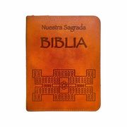 Nuestra Sagrada Biblia Bolsillo Clásica - En Estuche (Miel) (in Spanish)