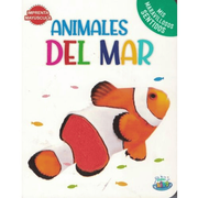 Animales del mar [Imprenta Mayuscula con Textura] (in Spanish)