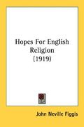 hopes for english religion (1919)