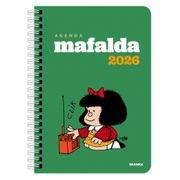 MAFALDA 2026 ANILLADA MODULOS VERDE