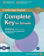 Complete key for Schools for Spanish Speakers Workbook Without Answers With Audio cd 