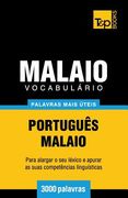 Vocabulário Português-Malaio - 3000 palavras mais úteis (en Portugués)