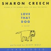 Love That Dog CD: A Novel (en Inglés)
