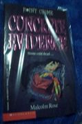 Concrete Evidence (Point Crime) (en Inglés)